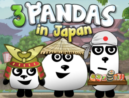 3 Panda Japonya'da
