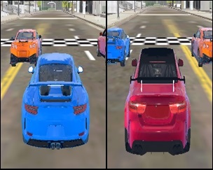 İki Kişilik Araba Yarışı