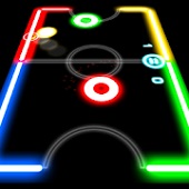 2 Kişilik Glow Hockey