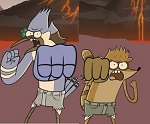 Regular Show Fist Punch