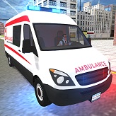 Şehirde Ambulans Şoförü